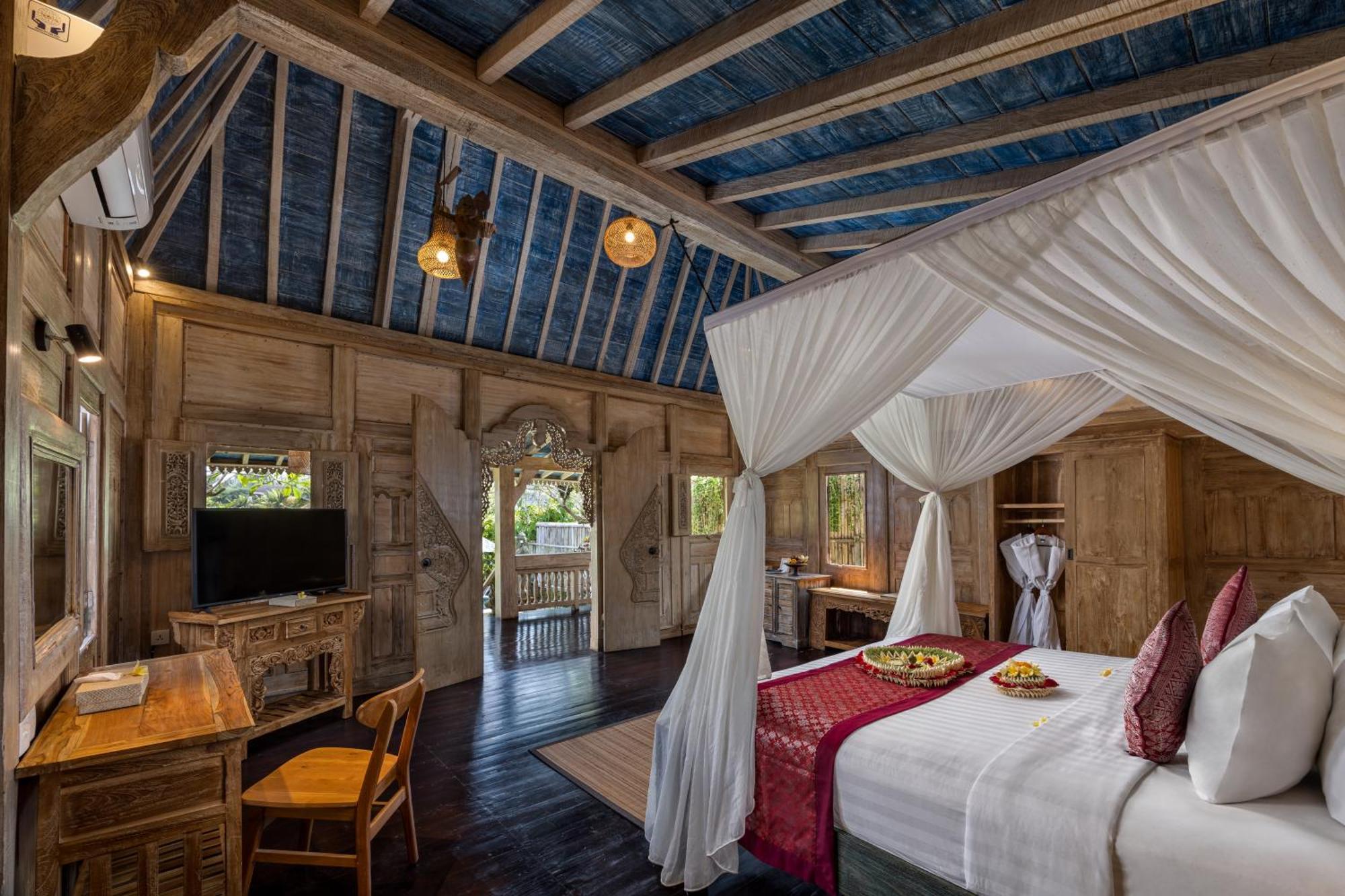 Wooden Ganeca Villas By Pramana Villas Ubud  Ngoại thất bức ảnh