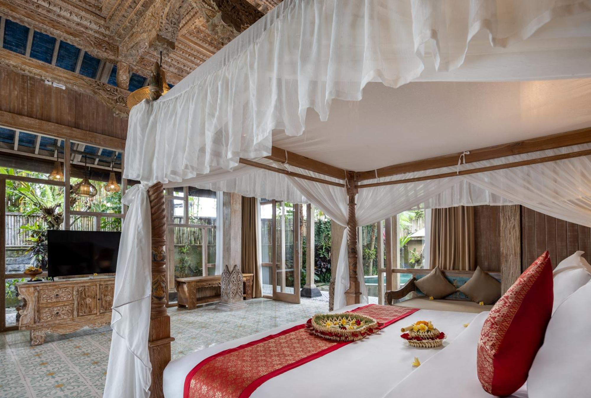 Wooden Ganeca Villas By Pramana Villas Ubud  Ngoại thất bức ảnh